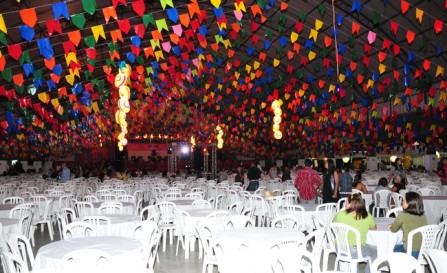 Festa de São João do previdenciário, realizada no CFL, em 4 de junho de 2011